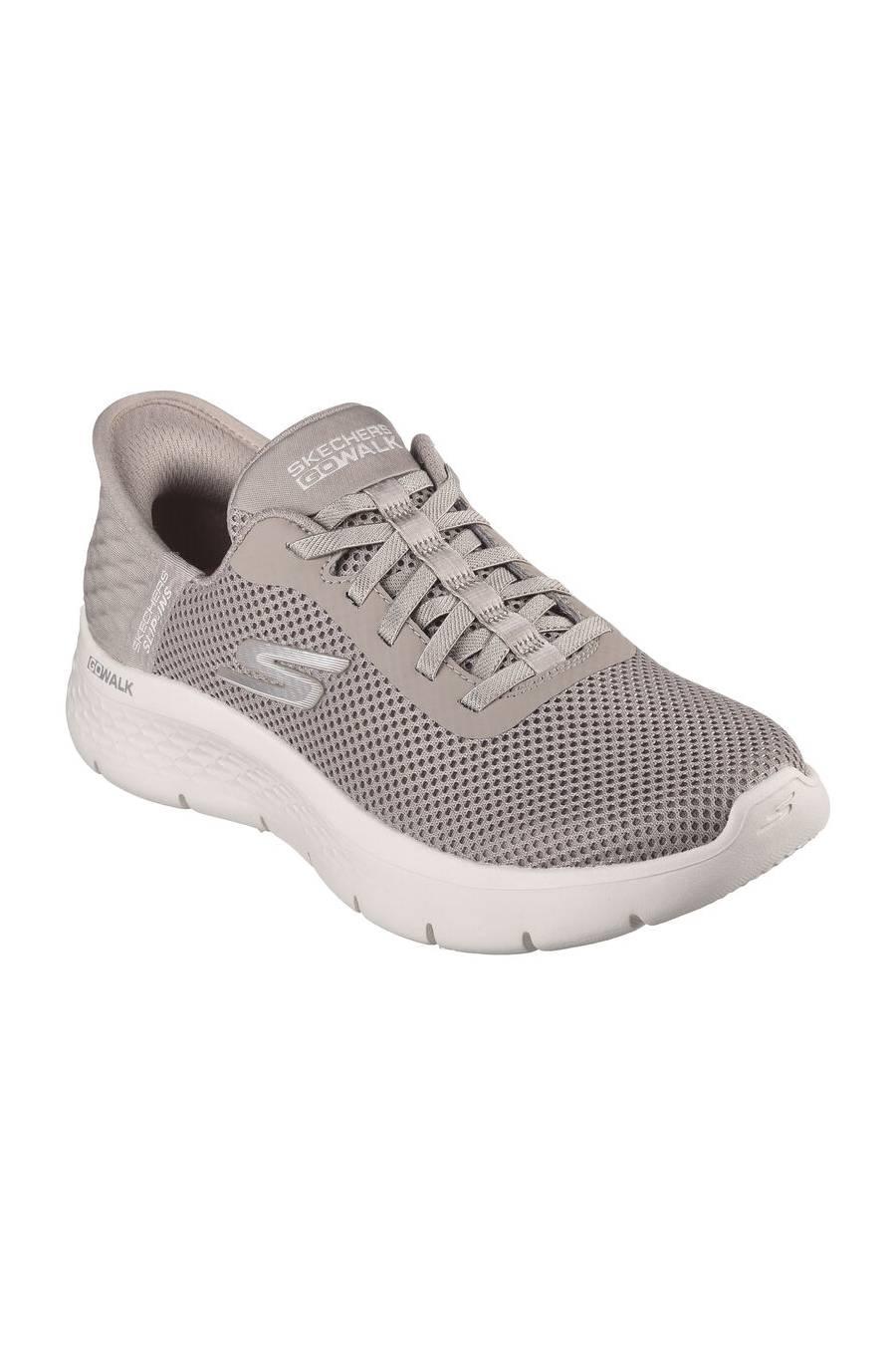 Skechers go cheap flex mujer plata