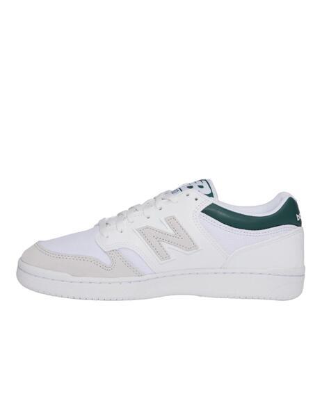 Zapatilla New Balance 480LKD Blanca verde para Hombre