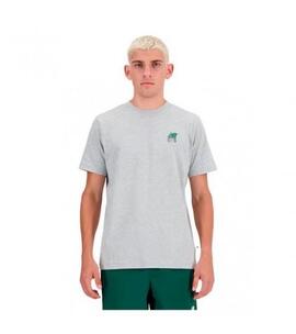Camiseta New Balance Booksh en Gris para Hombre
