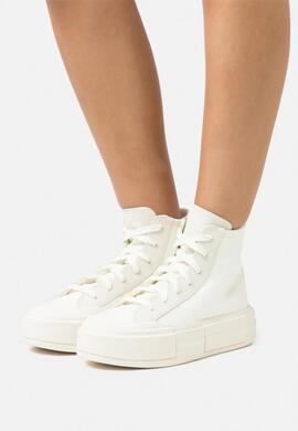 Zapatilla Converse Ctas Cruise Hi en Lona Blanca para Chicas