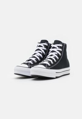 Zapatillas Converse Ctas Eva Lift Hi en Nego para Chicas