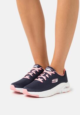 Zapatilla Skechers Arch Fit - Big League en Marino Mujer