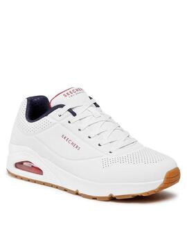 Zapatilla Skechers Uno-Stand On Air en Blanco para Hombre