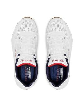 Zapatilla Skechers Uno-Stand On Air en Blanco para Hombre