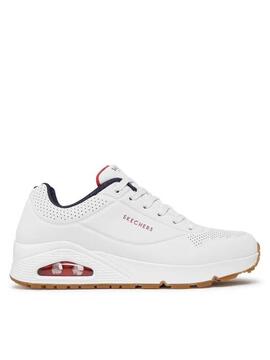 Zapatilla Skechers Uno-Stand On Air en Blanco para Hombre