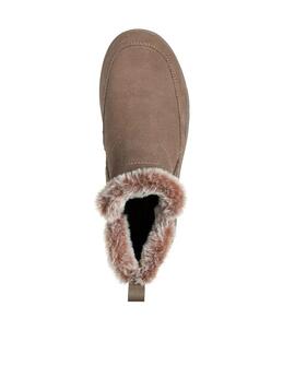 Bota Skechers Easy Going-Cool Zip en Marron para Mujer