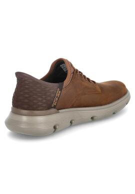 Zapatilla Skechers Garza-Gervin en Marrón para Hombre