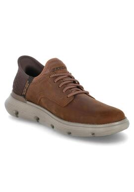 Zapatilla Skechers Garza-Gervin en Marrón para Hombre