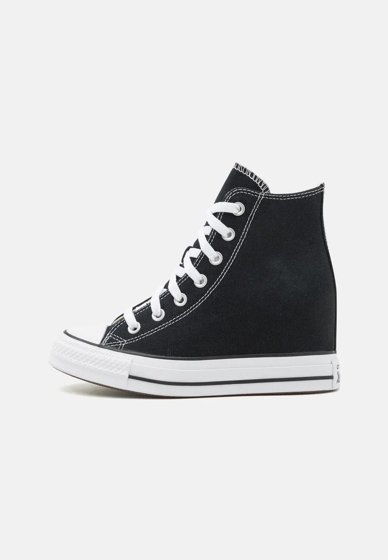 Botín Converse Chuck Taylor Ctas Wedge Hi Negro Mujer