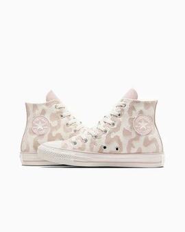 Botin Converse Chuck Taylor Ctas Hi en Rosa Mujer