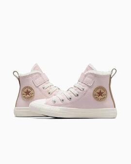 Zapatilla Converse Ctas 1V Hi Blush en Rosa para Niñas