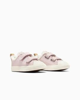 Zapatilla Converse Ctas 2v Ox Blush Hush en Rosa para Bebe