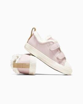 Zapatilla Converse Ctas 2v Ox Blush Hush en Rosa para Bebe