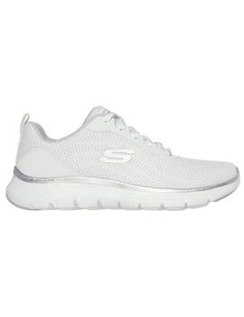 Zapatilla Skechers Flex Apeal 5.0 en Blanco para Mujere