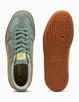 Zapatilla Puma Palermo Weathered en Verde para Hombre