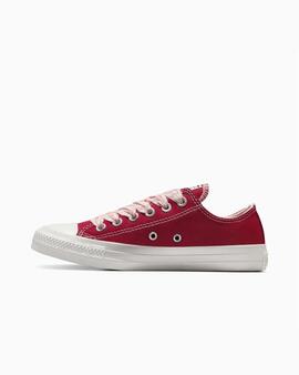 Zapatilla Converse Ctas Ox Chck Taylor All Staren Rojo Mujer