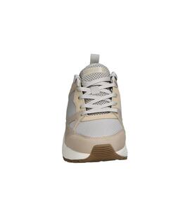 Zapatilla Skechers Bobs Sparrow 2.0-Retro Clean Beige Mujer